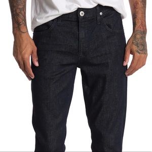 Hudson Jeans Blake Slim Straight Stretch Denim 34 Dark Blue